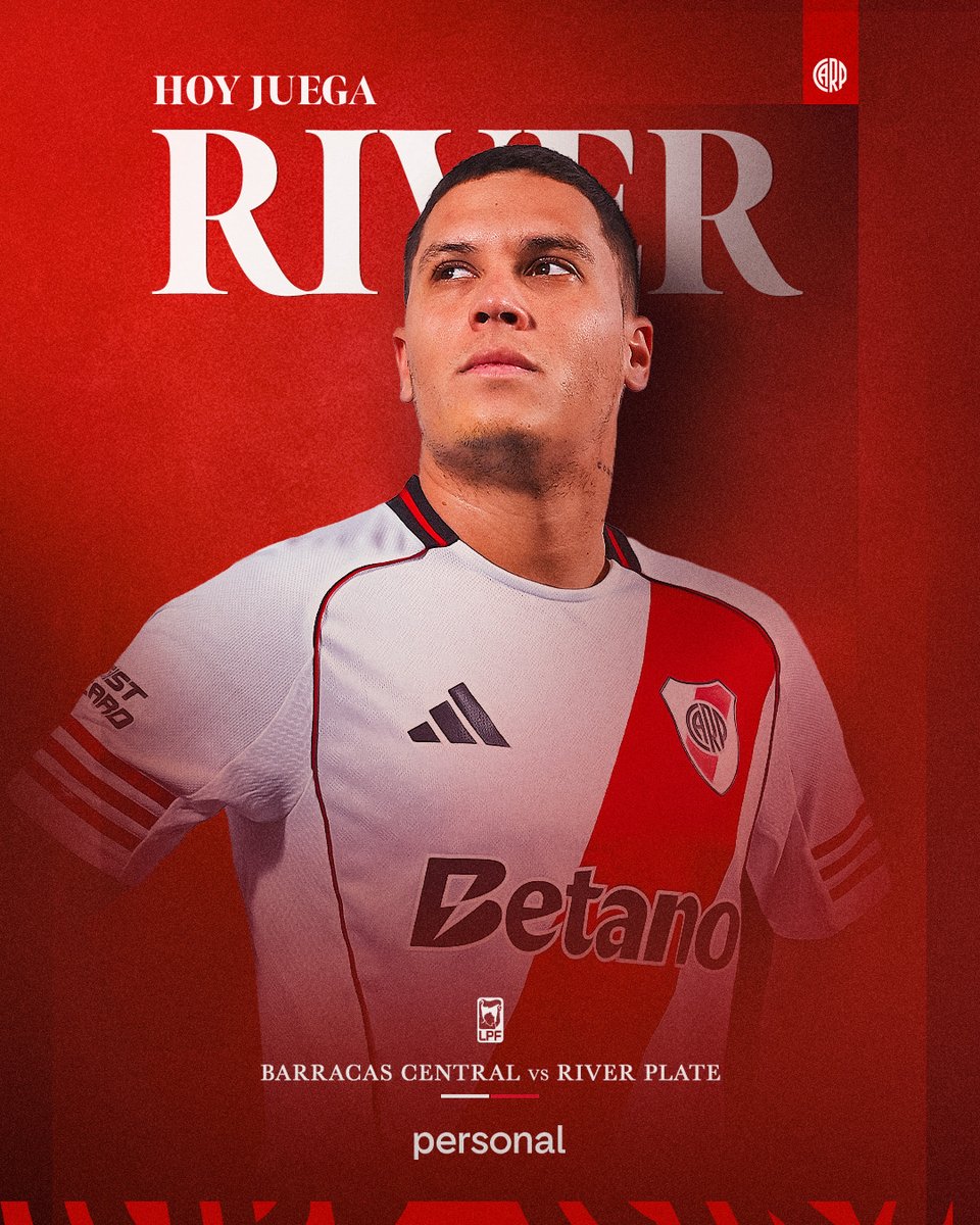 ¡HOY JUEGA RIVER! ⚪🔴⚪