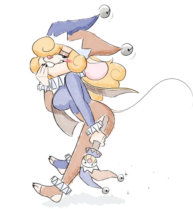 Just a little doodle of Carlie the cleric mouse