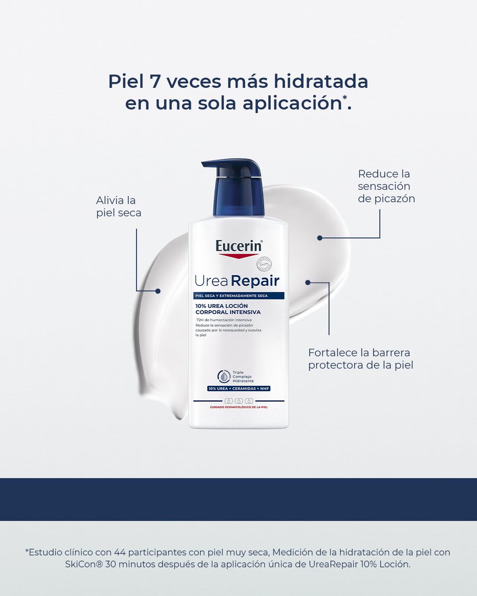 EucerinES's tweet photo. ¿#Pielseca, escamada y deshidratada en invierno? ❄️ Descubre nuestra rutina para #pielessecas, un tratamiento completo para cuerpo, manos y labios.
💙 #UreaRepair Loción 10% Urea.
🤚 UreaRepair Crema de Manos 5% Urea.
👄 #Aquaphor.
Para las zonas más expuestas al frío. ❄️ https://t.co/KNzdsGw0Dm