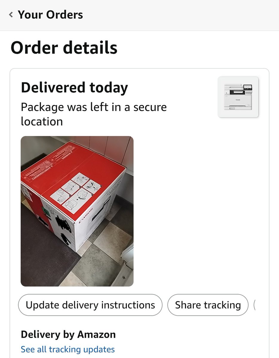 staggcezo's tweet photo. @AmazonHelp @amazon Another "delivery" by Amazon! "Left in a Secure location". I'd really like to know what this driver thinks "secure" is. 

Lobby inside the building behind a call-box opened door, or mailbox foyer  open to the outside? But it's secure, no one can tell what this package is! https://t.co/u2TPRQmwOq
