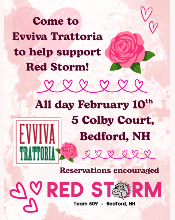 RedStorm509's tweet photo. Come support Red Storm 509 at Evviva Trattoria on February 10th! https://t.co/Wx25VcA2BM