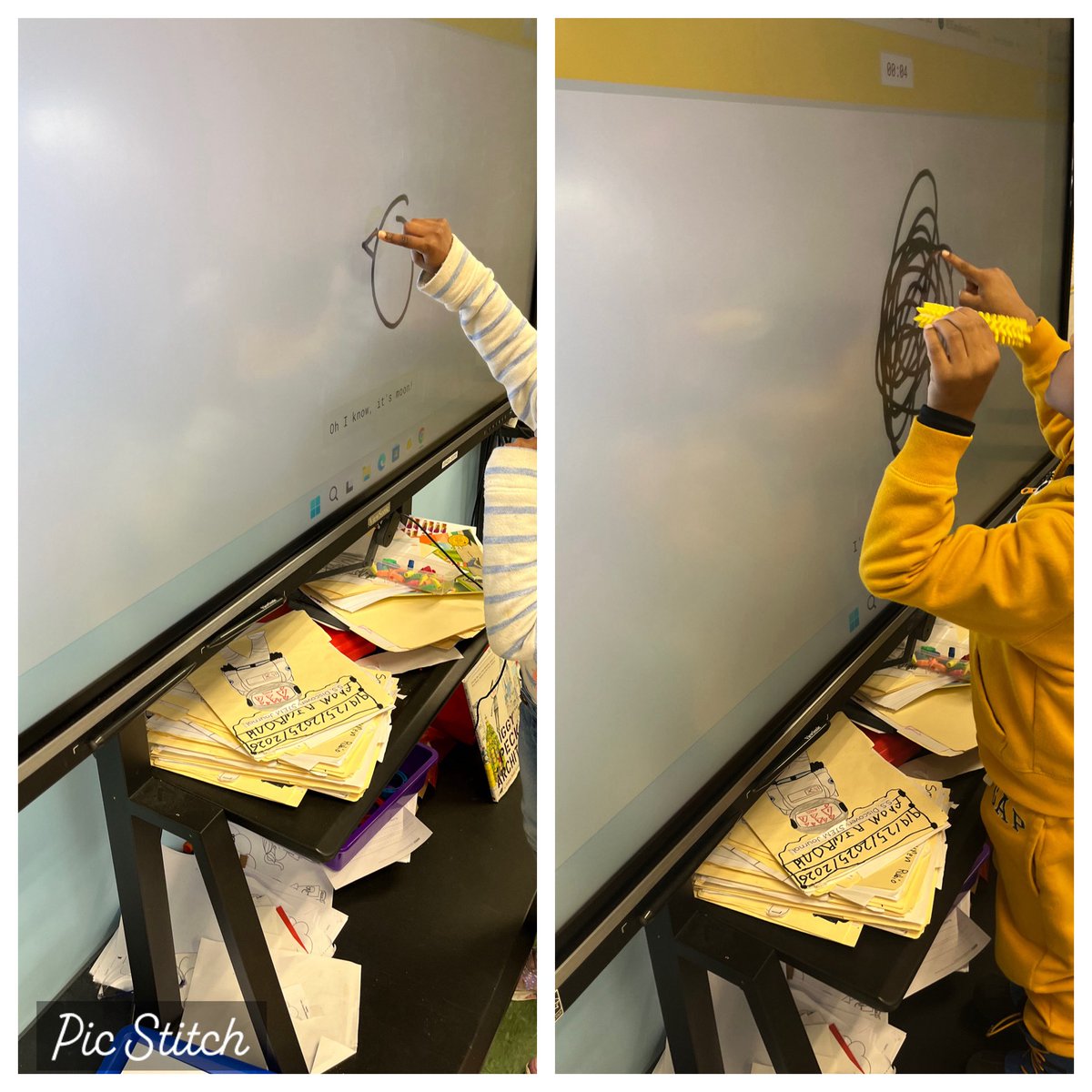 MrPowell20's tweet image. Happy Friday! Today was a crazy day! Today 1st grade did their first lesson on #AI! They learned what #artificial means! Thanks to @DayofAI_USA! Then 2nd worked on a Mars Rover mission to collect 3 samples! They loved using the #VEX123 robots to code! #STEM #teacher