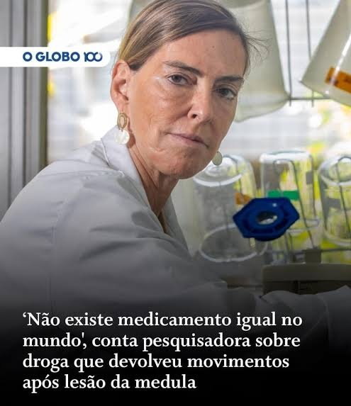 PedroRonchi2's tweet image. Tatiana Coelho Sampaio passou 25 anos pesquisando proteína da placenta até desenvolver o medicamento que reestabelece movimentos em pessoas tetraplégicas. Só o currículo dela tem 40 páginas. Ciência não nasce do dia para noite, mas os resultados mudam o rumo da história.