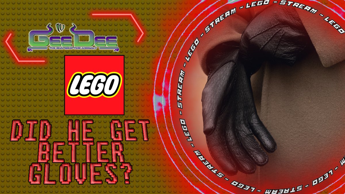🔴 LIVE
LEGO handcam is back 🧱
Did he get better gloves this time?

Very subtle pirate energy.
twitch.tv/gdw2007
#LEGOStream #Handcam #OnePieceLEGO