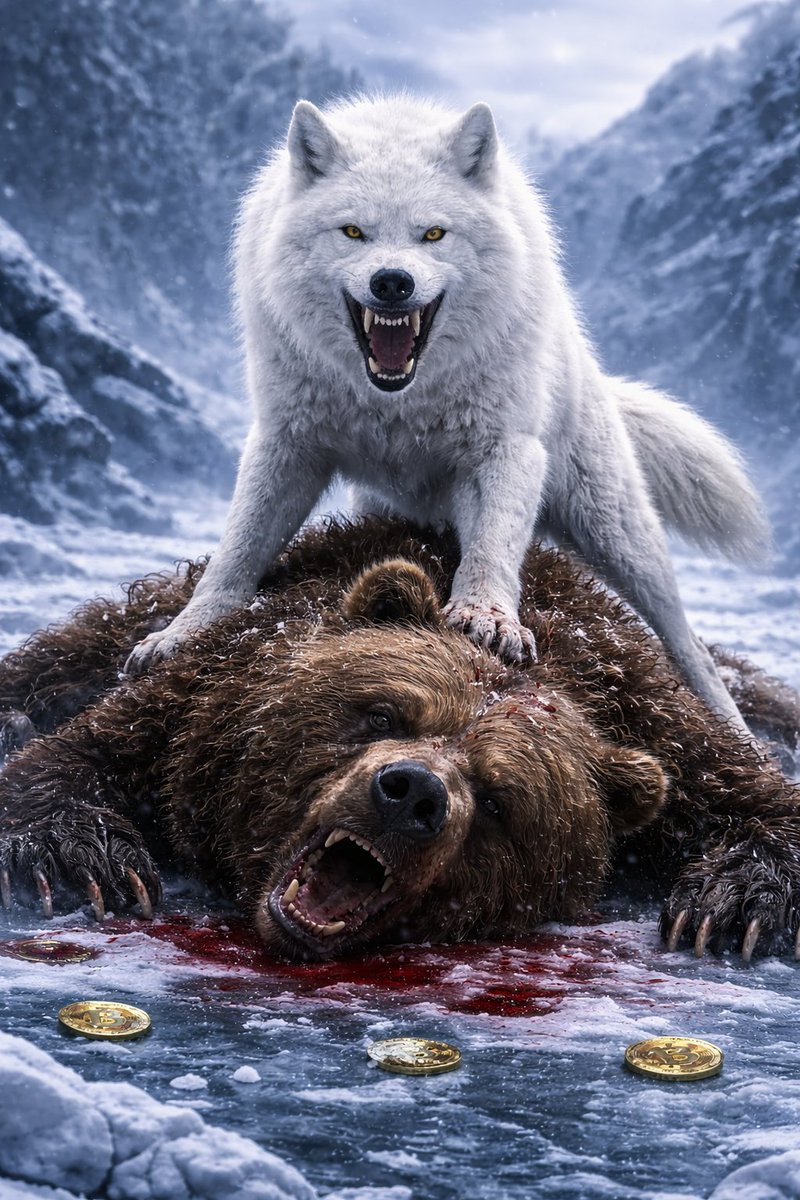 Bear markets are where weak hands fold.
Wolf seasons are where legends are formed. $wolf

76kihKvPfaLyrMWEtRWwpo52pk28WyvAdt14HJyhpump