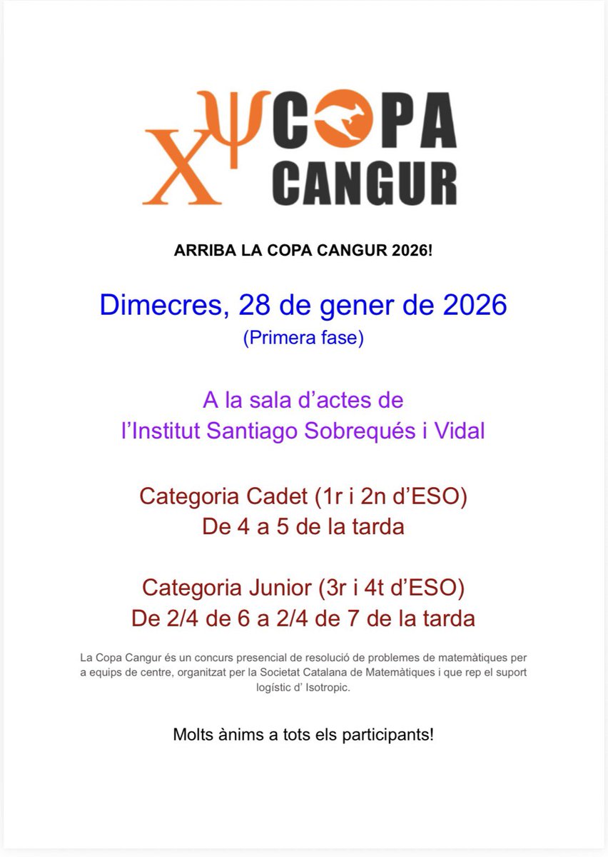 INS S. Sobrequés tweet media