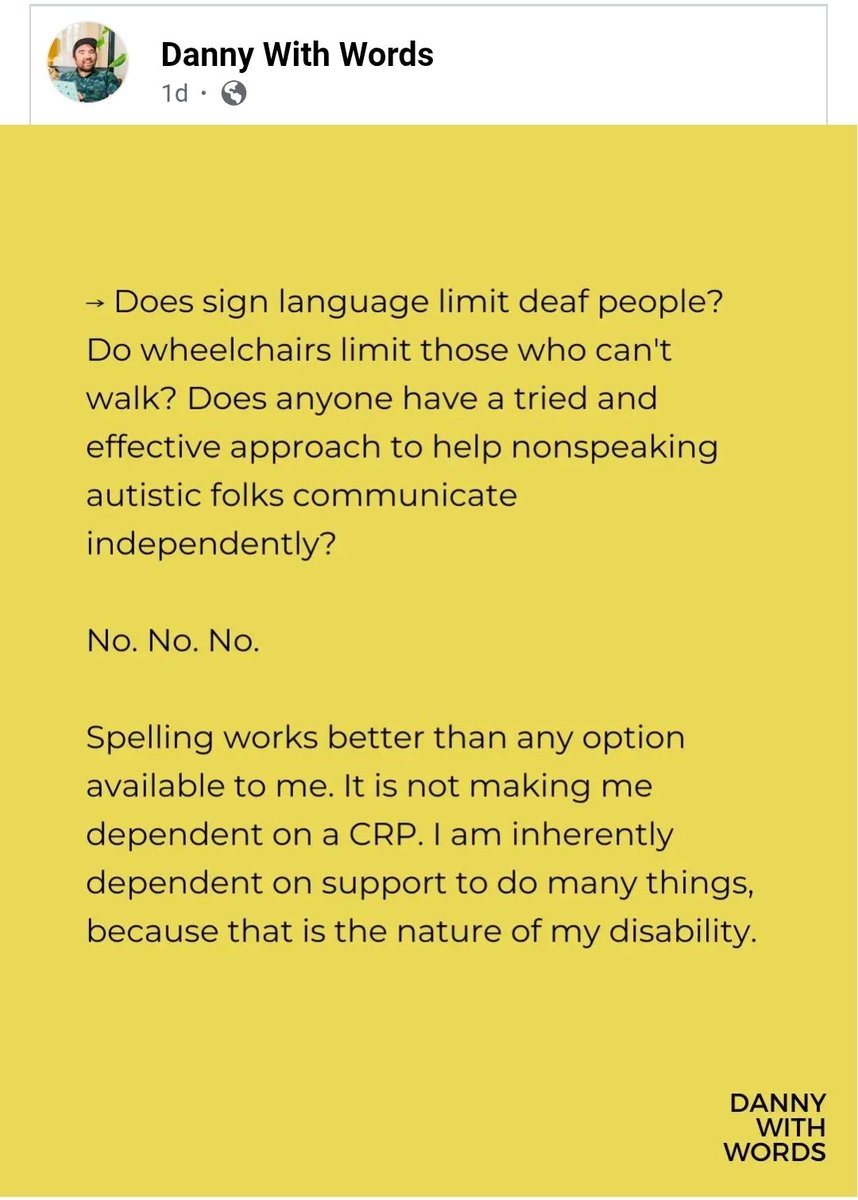 and_kell's tweet photo. Spelling to communicate is the helping hand these incredible people need. It is absolutely life-changing. I see my son's confidence & improved self-image growing each & every day.
#S2C #SPELLERS #APRAXIA
WISE WORDS. πππ https://t.co/KFGDHsUfda