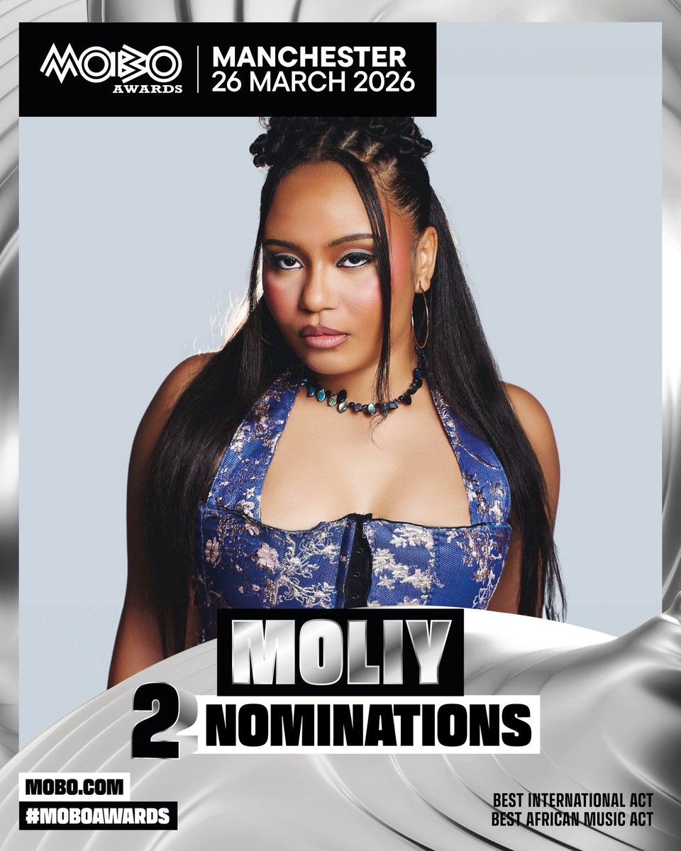 moliymusic's tweet photo. Thank you @MOBOAwards ❤️ your girl got two nominations 🇬🇭🙏🙌 https://t.co/kckI4yF0Va