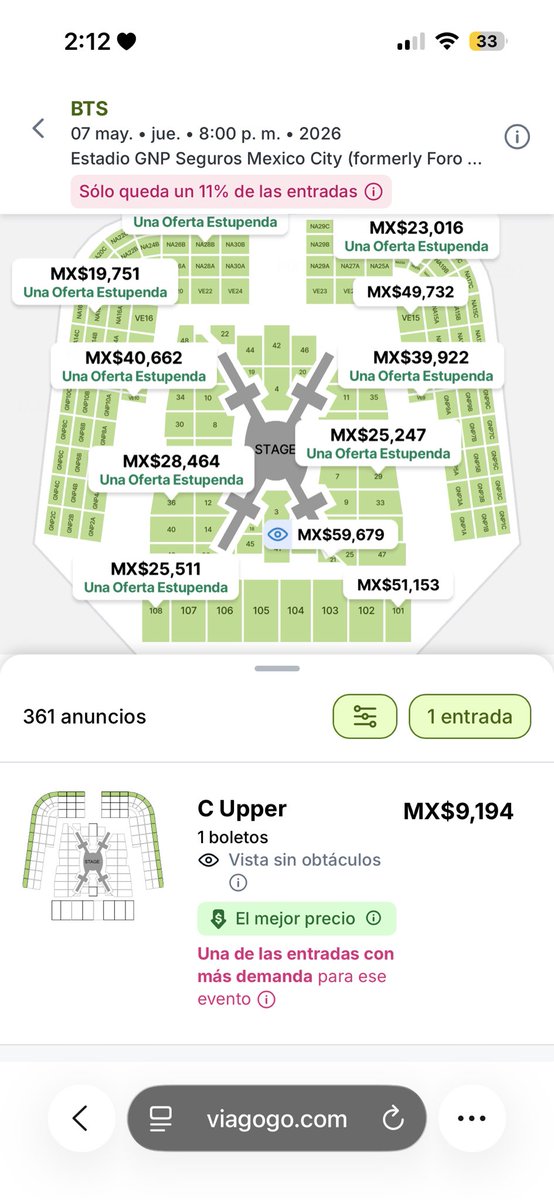Hobbseok_'s tweet image. Principalmente esta madre de viagogo, hay que tirar esta cosa y no siga comprando. 

Recuerden que si compran están apoyando a esta actividad no mamen. 

viagogo.com/ww/Concert-Tic…