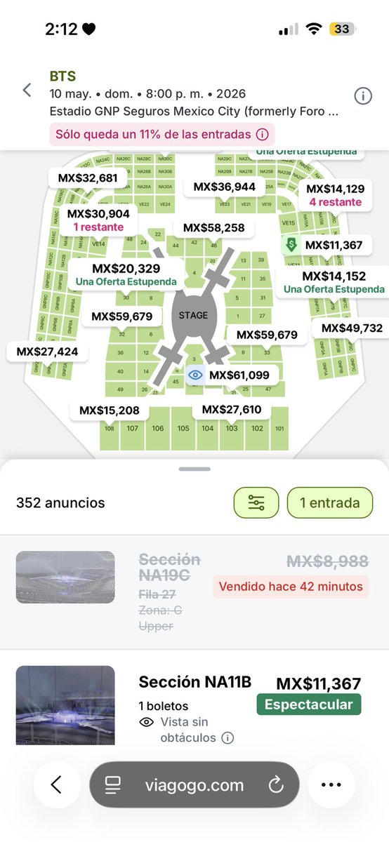 Hobbseok_'s tweet image. Principalmente esta madre de viagogo, hay que tirar esta cosa y no siga comprando. 

Recuerden que si compran están apoyando a esta actividad no mamen. 

viagogo.com/ww/Concert-Tic…