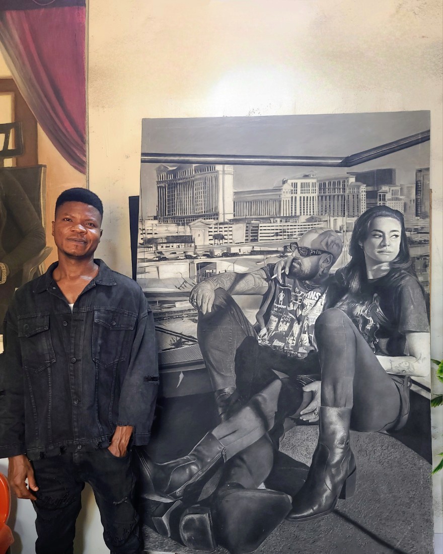 Not to brag but I made this with a pencil