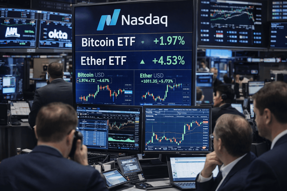 Nasdaq Seeks SEC Approval to Lift Bitcoin & Ether ETF Options Position Caps  #nasdaq https://t.co/Qlt8mrOLFM