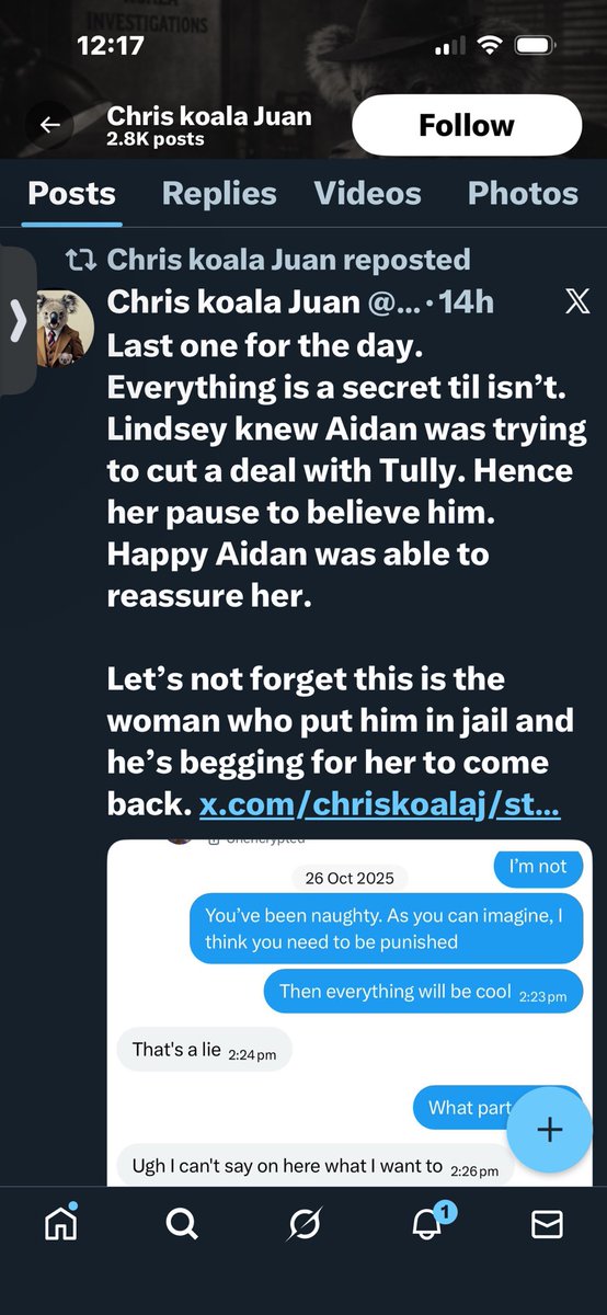 Why are the dates of the screen shots Koala bitch is posting in Aussie date format?? Because they're fake.