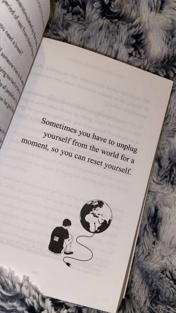 vaishu_pandre's tweet image. "Sometimes you have to unplug yourself from the world for a moment, so you can reset yourself. 💡✨ Taking a break to recharge is the secret to staying sharp &amp;amp; inspired. #SelfCare #MentalReset #Unplug"😇