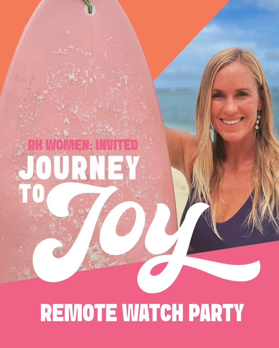 rhcc's tweet image. Ladies! Bethany Hamilton is coming to Rolling Hills for Invited: Journey to Joy! 🏄‍♀️

Franklin is SOLD OUT, but you can still join the worship &amp;amp; community at our Remote Watch Parties on Feb 27. Experience the night together!

👉 Register here: rollinghills.church/events
