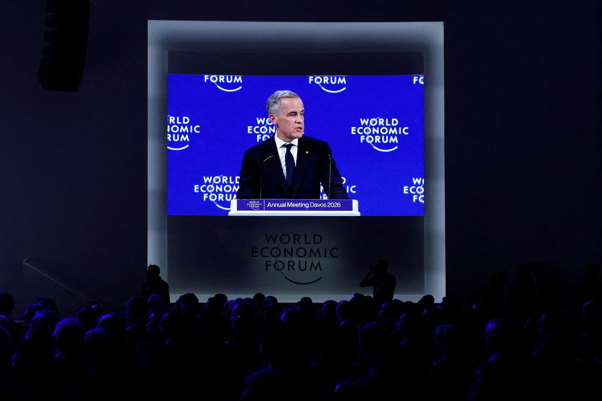ishaantharoor's tweet image. My third column from Davos, where I just left, is on how Carney was the star of the @wef, no matter how Trump dominated it. What some folks told me re his speech...
@Scaramucci: “He gave a brilliant speech, a memorable speech, and I also think it’s a speech that someone like…