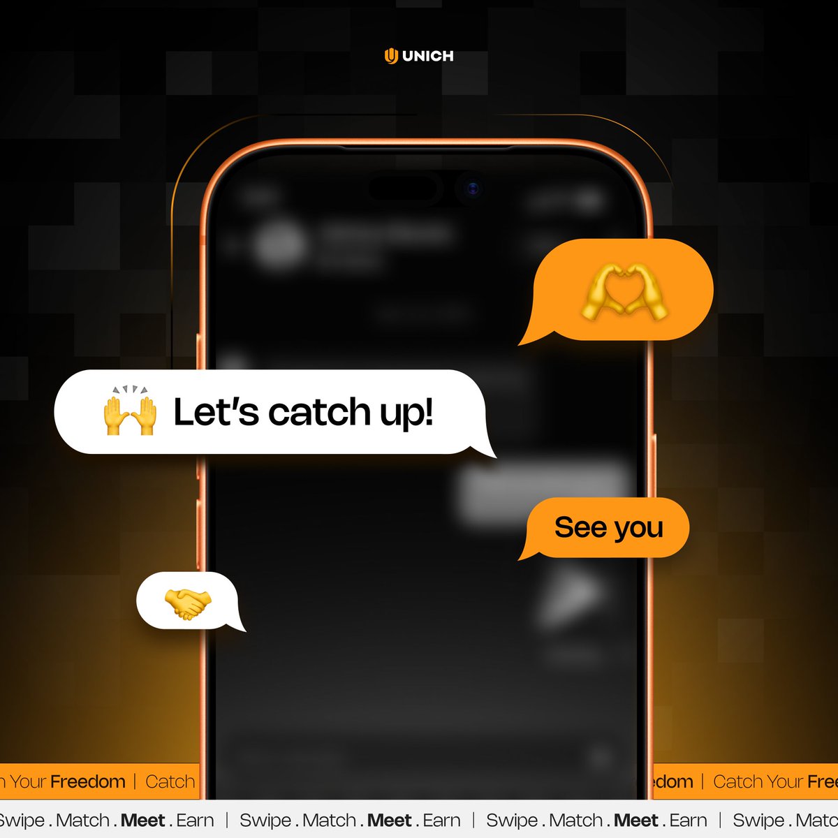 Which phrase do you think might become the most common on Unich Network?

Our guess: “Let’s catch up!”

Whatever it is, 'Meet' is gonna be fun for sure. 😁