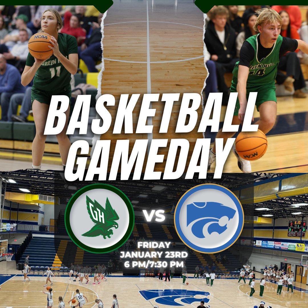 Here's info about tonight's District 7-4A basketball broadcasts:

📍Wilson Central High School
🆚Wilson Central Wildcats
🎙️Christian Kaposy, Chase Owens &amp; Brady Ray
⏰Girls - 6 PM/Boys - 7:30 PM
🔗Girls - webca.st/270915
🔗Boys - webca.st/270916
📻87.7 FM (in-gym)