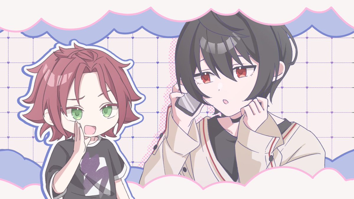drop_no5's tweet photo. 流れに乗じて、本当は4組あったあんさんぶる🐻パロを流します https://t.co/ndaEcq4lo0