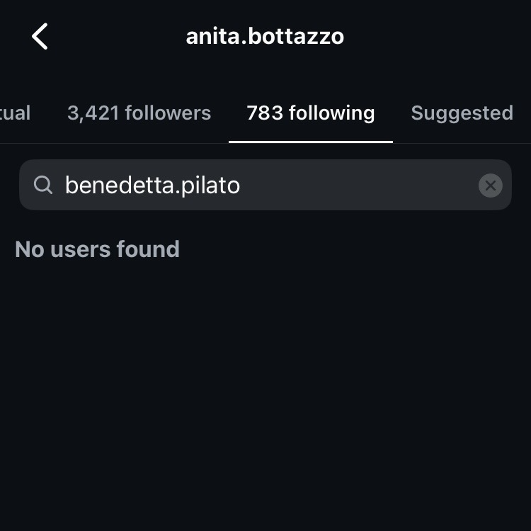 swimupdates's tweet image. Anita Bottazzo appears to have unfollowed Italian Olympian and domestic rival Benedetta Pilato on Instagram.

This comes after Bottazzo was caught (and then cleared of wrongdoing) in the fracas of Pilato's Singaporean shoplifting scandal.

Bottazzo still follows Chiara Tarantino.