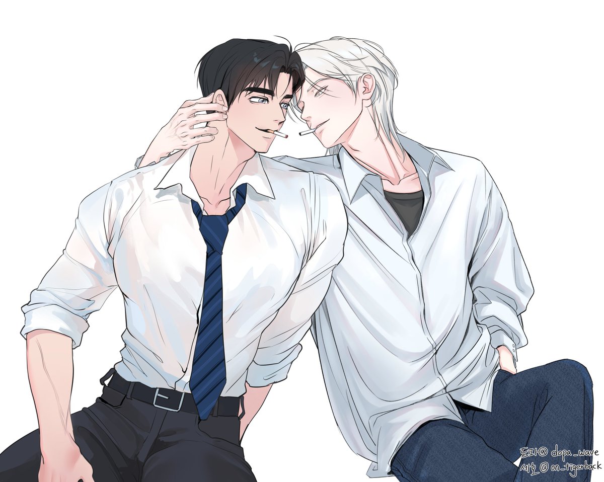 on_tigerback's tweet image. 도파 님과 민철 합작을 해 보았습니다~ 넘 재밌었어요!!!!!🤩 다음엔 눁민철로 ... #그놈공

철진: 도파 (@ dopa_wave) / 민우: 세호