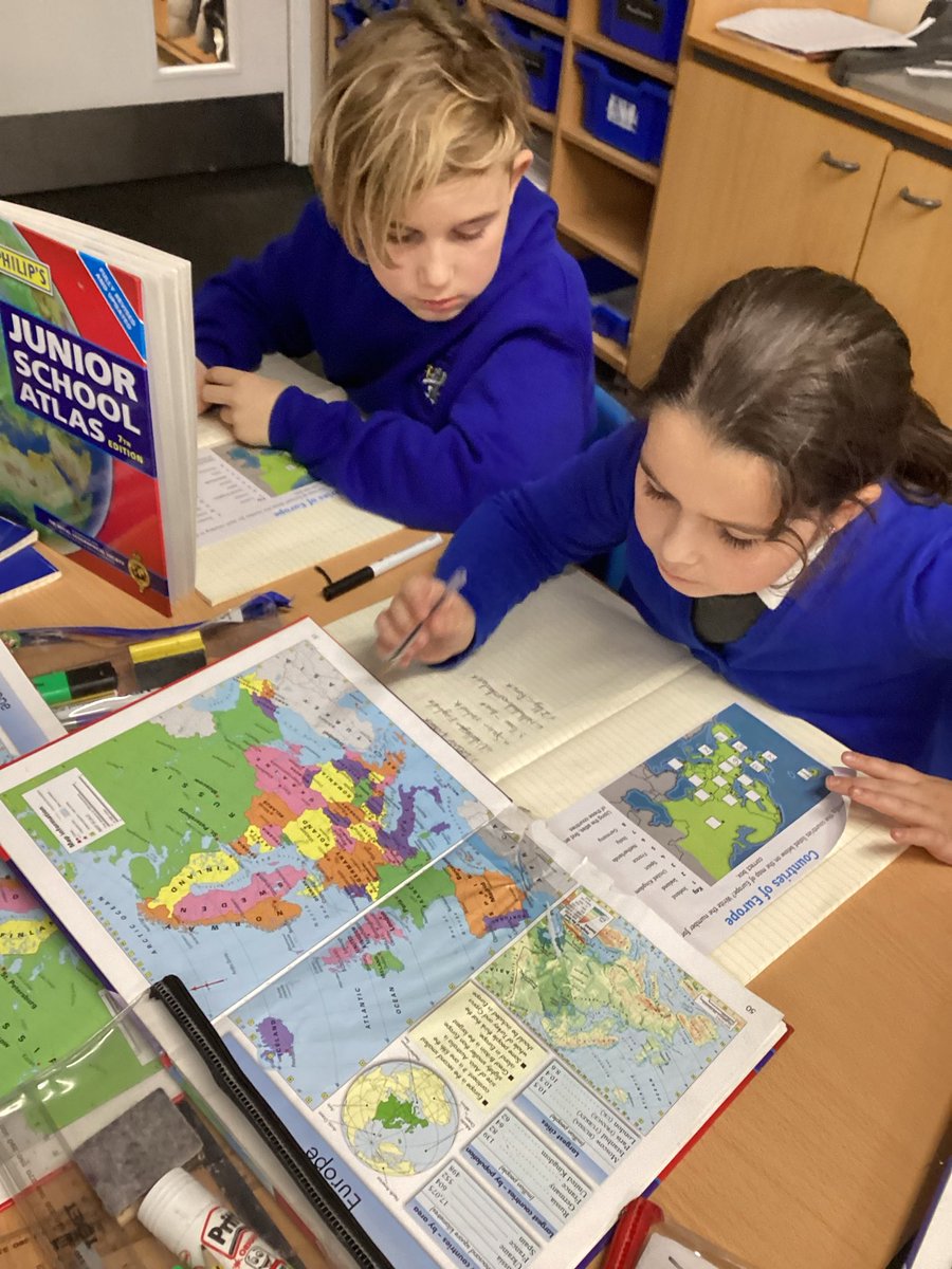 StMarksCEWigan's tweet image. In Geography this week, Y3-Elmers explored the continent of Europe and used atlases to locate different countries and their capital cities.

#creatingabetterfuture