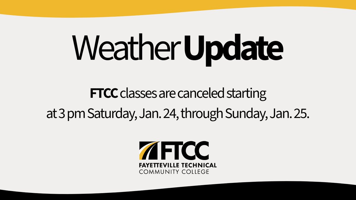 Fayetteville Technical Community College tweet media