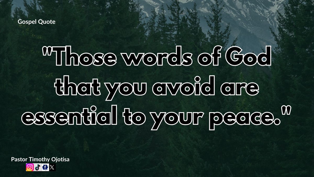 ajaluogun's tweet photo. STOP TRYING ALONE โ
Whatโs the #1 thing that keeps you from studying the Word as much as youโd like? 1๏ธโฃ Time โณ 2๏ธโฃ Understanding ๐ง 3๏ธโฃ Consistency ๐
#igemccc #wordsoflife #gospelquotes #faithreflection https://t.co/4X0ygooJs1