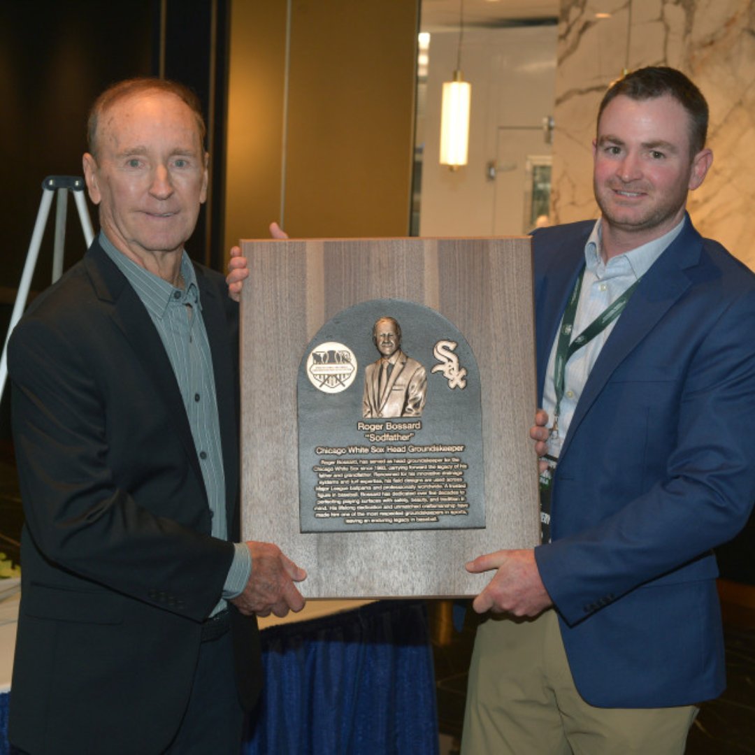 Congratulations to Roger Bossard for being inducted into Major League Baseball Groundskeeper’s Hall of Fame! 
 
Only 13 individuals have been inducted into the Hall of Fame since its inception in 2012, and four of them are members of the Bossard family.