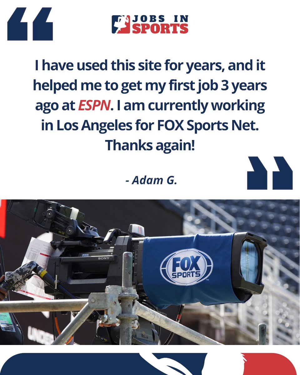 Jobs In Sports tweet media