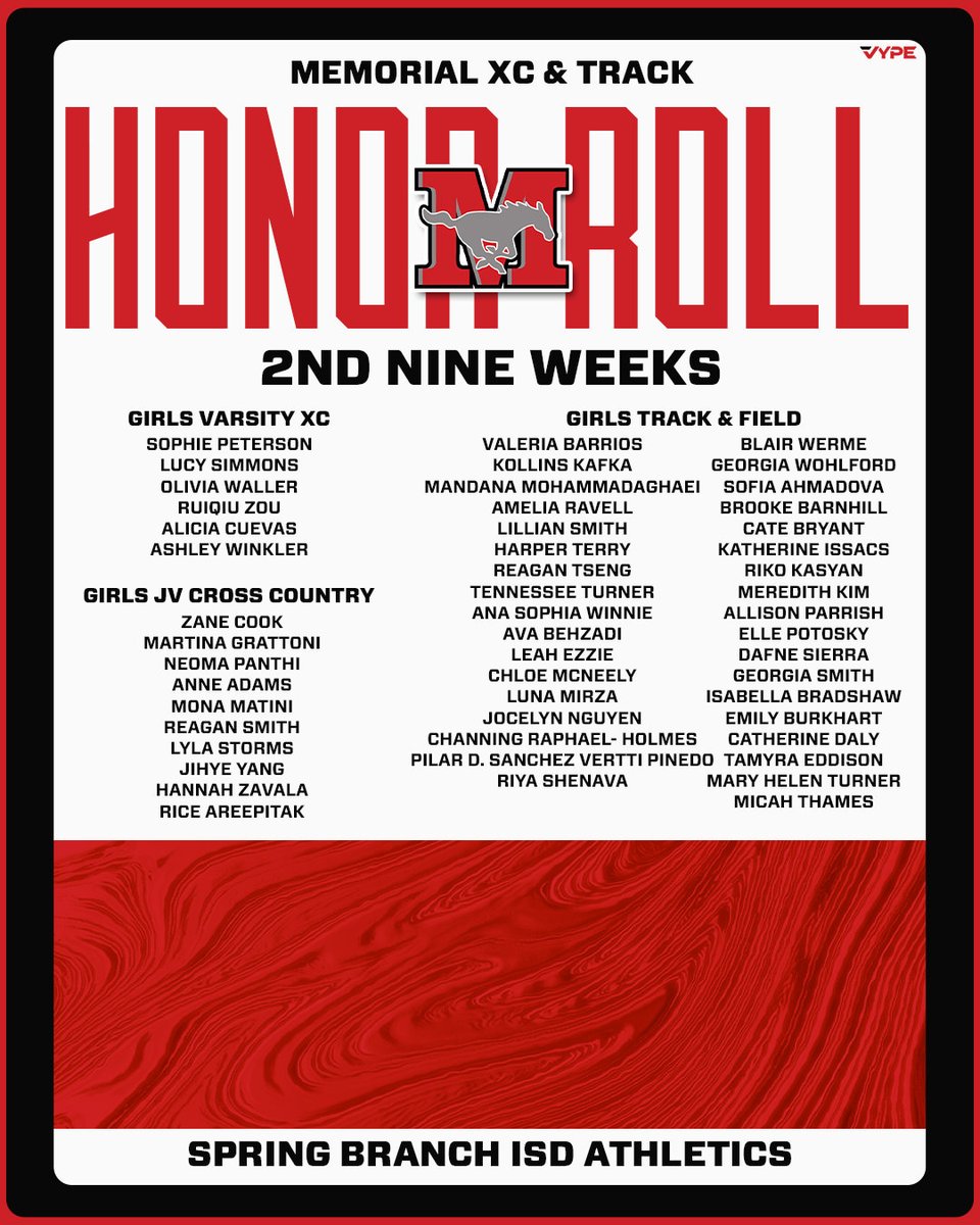 Memorial HS Cross Country/Track and Field tweet media