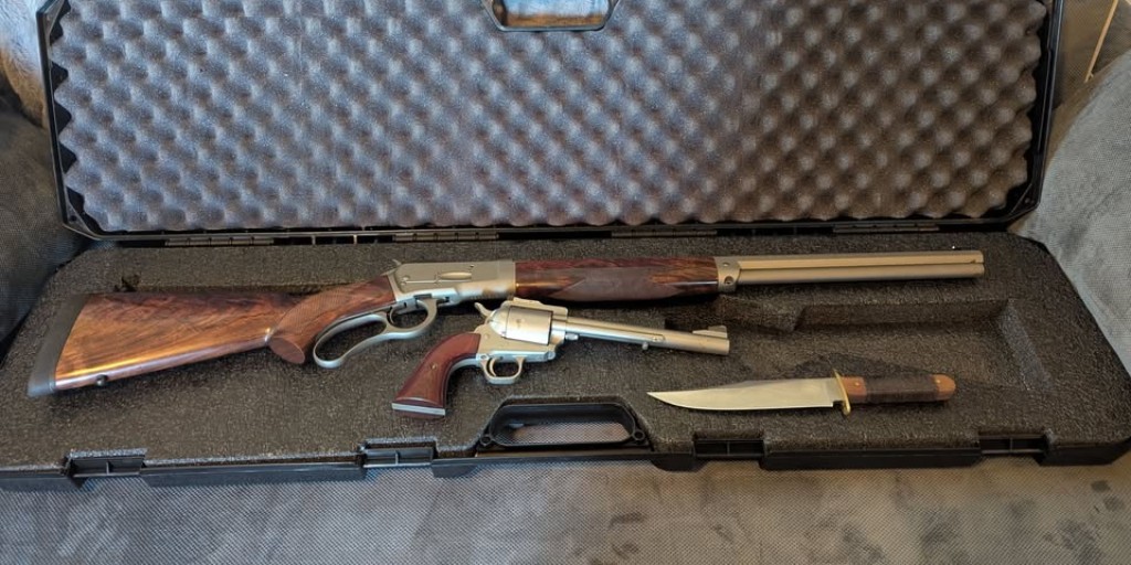 BigHornArmory's tweet photo. Built with purpose. Chosen with confidence.
Riley S.’s Big Horn Armory Model 89 setup, ready for time in bear country.
#BigHornArmory #Model89 https://t.co/QliJo5JngL