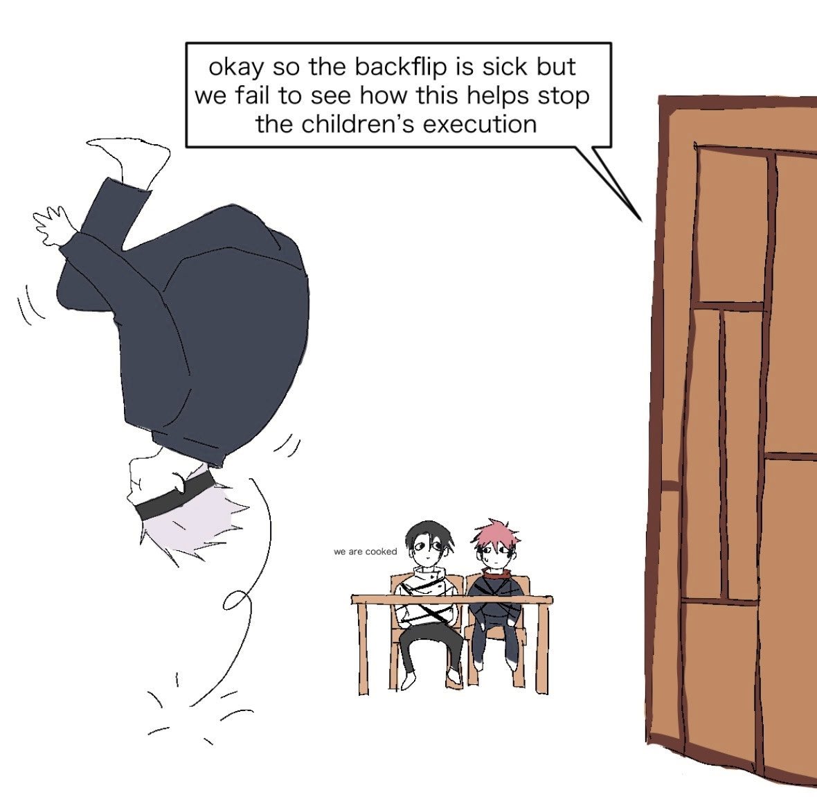 milkkotsu's tweet image. this gave me a very specific and stupid vision