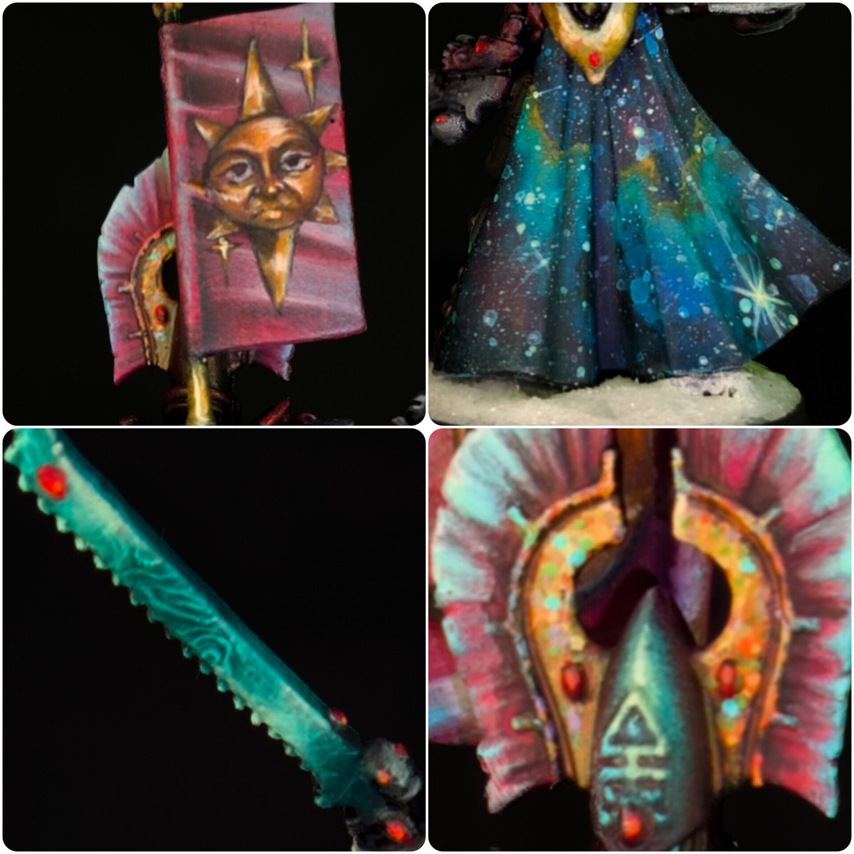 Варто було один раз намалювати космічний плащ, як тепер це вже неможливо зупинити 

#укркрафт #WarhammerCommunity