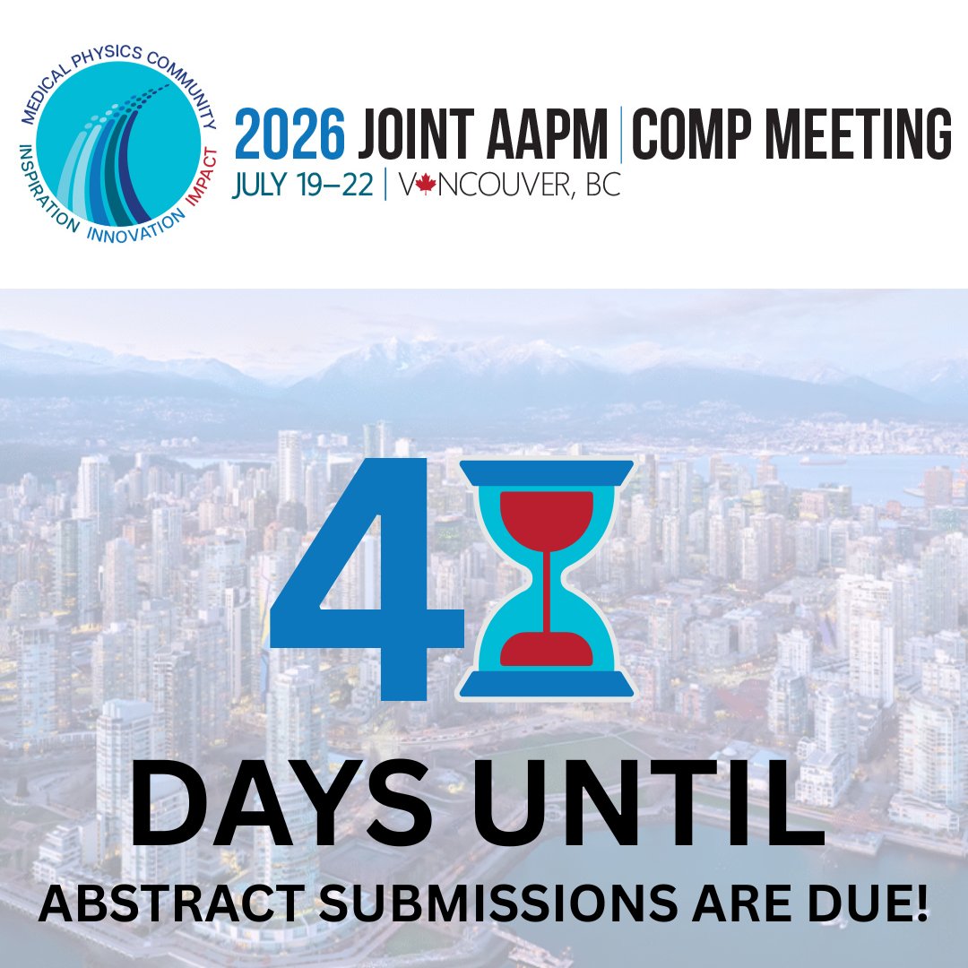 American Association of Physicists in Medicine tweet media