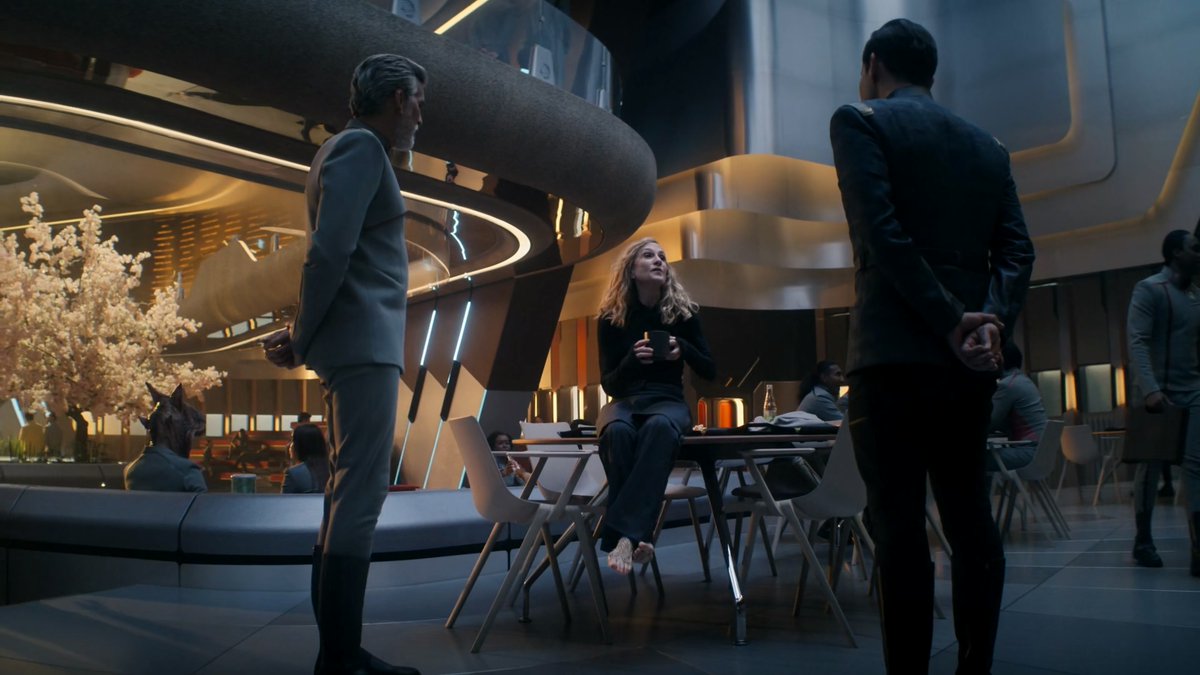 TeamNeither's tweet image. What if Starfleet Academy is just the Tarantino Star Trek after all?
#StarfleetAcademy 
#StarTrek