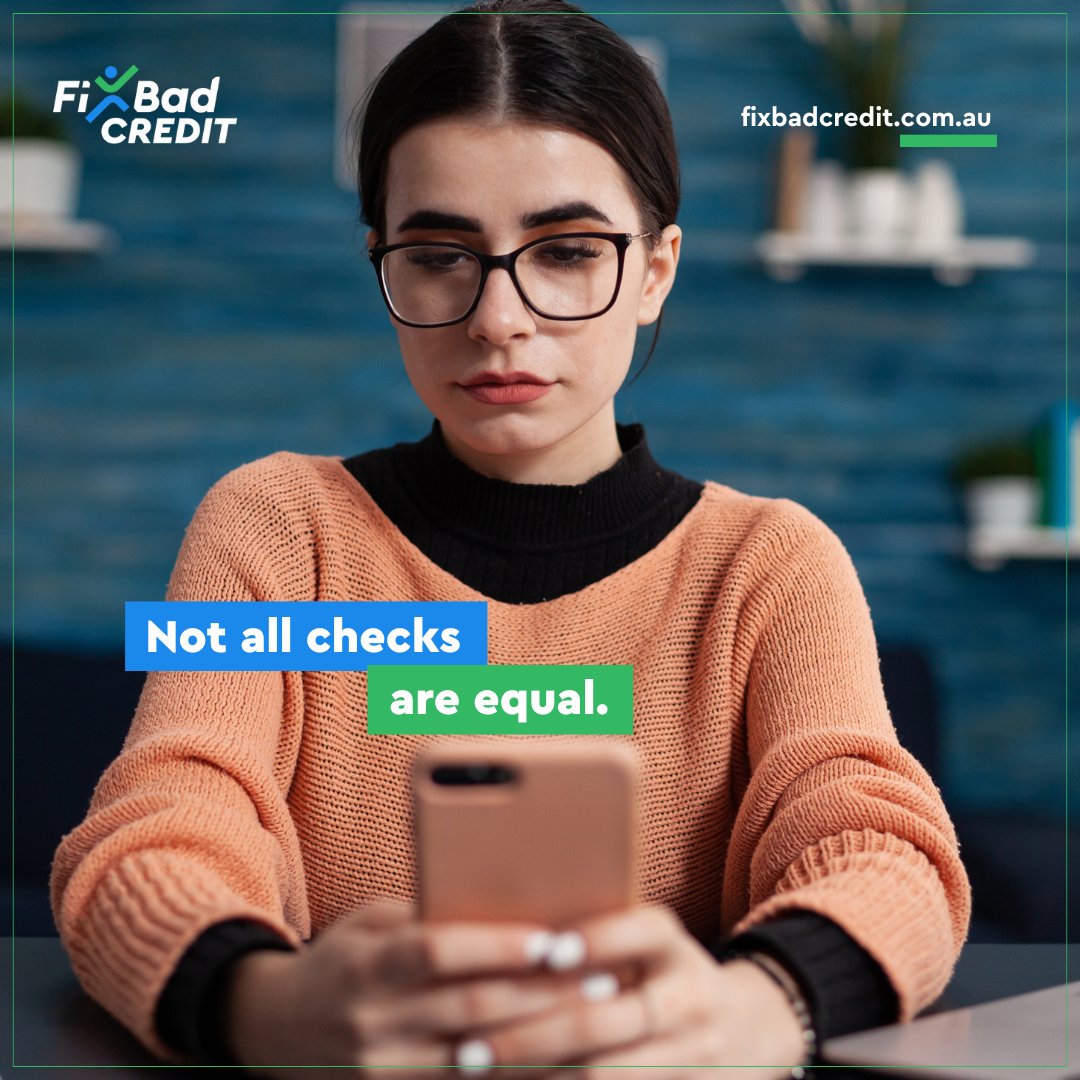 fix_badcredit's tweet photo. 📱 Worried every credit check hurts your score? 
Not all enquiries are the same. 
FBC helps explain what’s a soft check vs a hard one. 
Have you ever spotted enquiries you didn’t understand?
#CreditBasics #CreditReportAU #MoneyEducation #DebtHelp #FixBadCredit https://t.co/oVsg9XpkCv