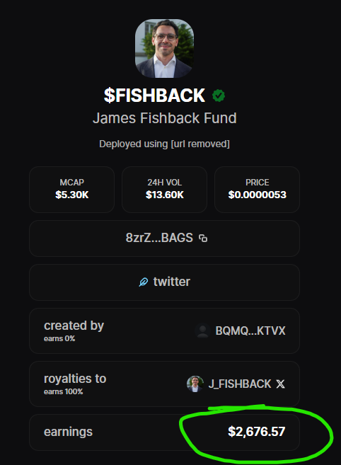 Image_Daddy's tweet photo. James Fishback has $2600 waiting for him!

Folks online wanna help James stand a chance

@j_fishback @TheDemocrats @finnbags #crypto #solana $fishback https://t.co/6E6qpegX0f
