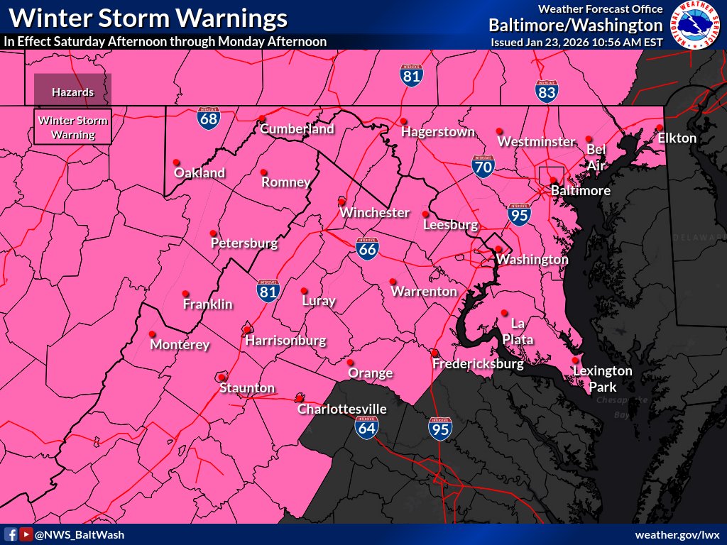 NWS Baltimore-Washington tweet media