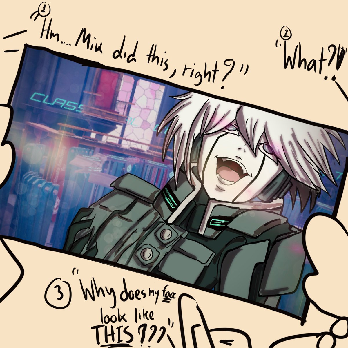 Help #ダンガンロンパ #danganronpa