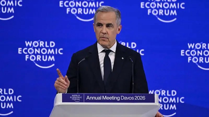 hugoarroyogtz's tweet photo. “En una época de incertidumbre global, no estamos condenados a la impotencia”.
En el #ForoDeDavos, el primer ministro canadiense @MarkJCarney recordó que incluso cuando el orden mundial se fractura, las democracias pueden elegir valores, cooperación y dignidad.
El futuro no se espera: se construye. 🌍✨
@wef @wef_es
#Davos2026