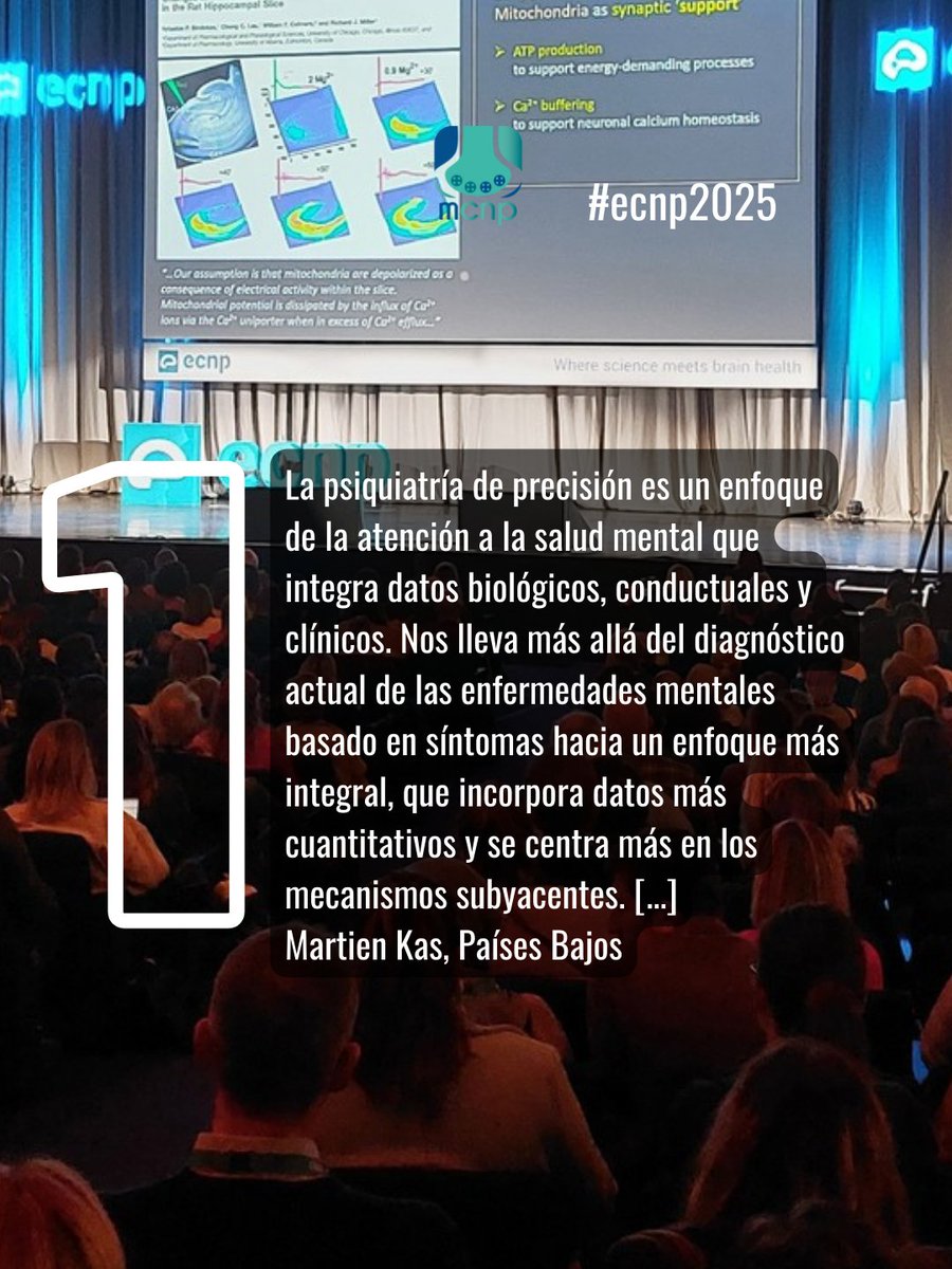 MCNPMexico's tweet photo. ❓¿Dónde están los biomarcadores en psiquiatría? 🇳🇱: #Psiquiatras y #neurocientíficos hacia el diagnóstico objetivo de la #saludmental con una base de datos central de referencia (clasificación y comunicación) sobre biomarcadores #ecnp2025 ➡️https://t.co/06xFP9nmvA https://t.co/XwUFb9RgW7