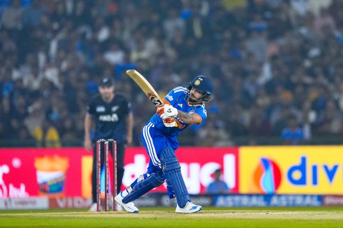 Ishan Kishan departs after putting up a show in Raipur!