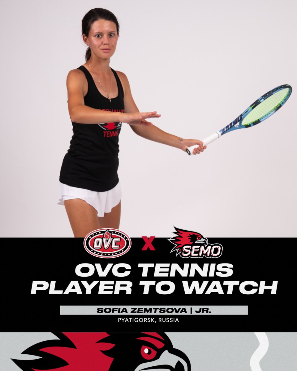 Worth keeping an eye on👀

Sofia Zemtsova was named as our OVC player to watch for the season.

#FeelinRowdy