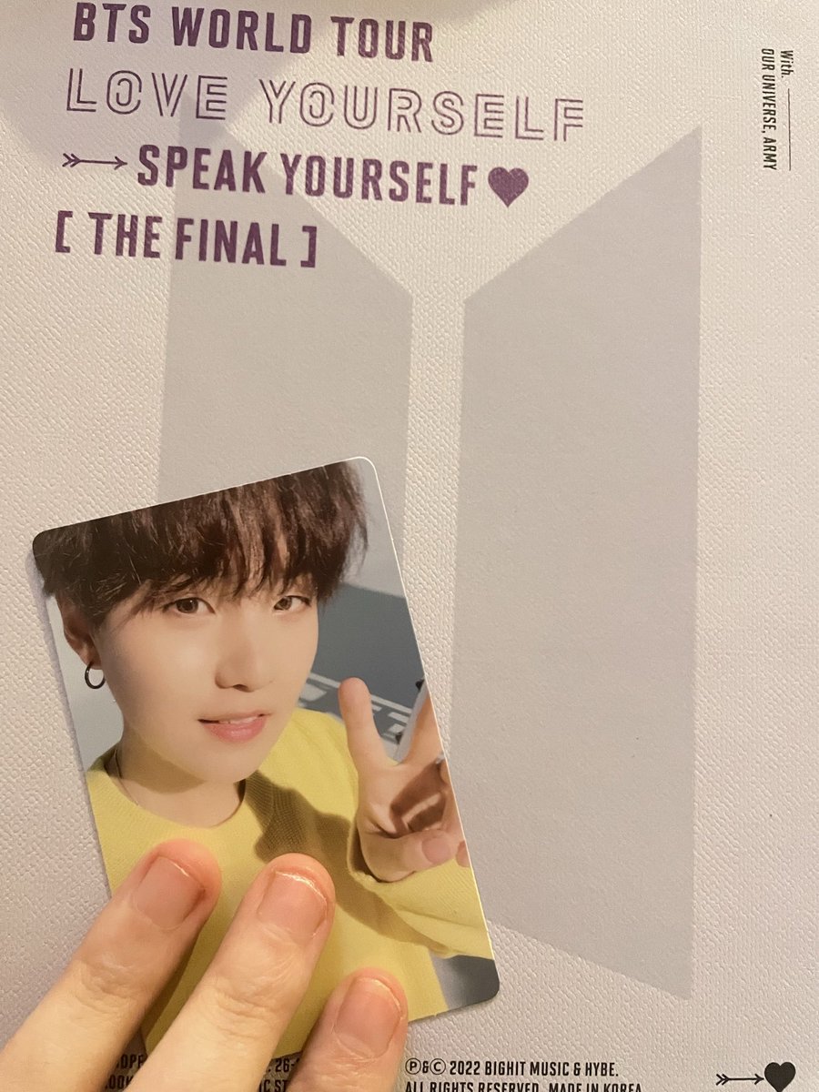 Got an early birthday present… I screamed when I pulled Yoongi.