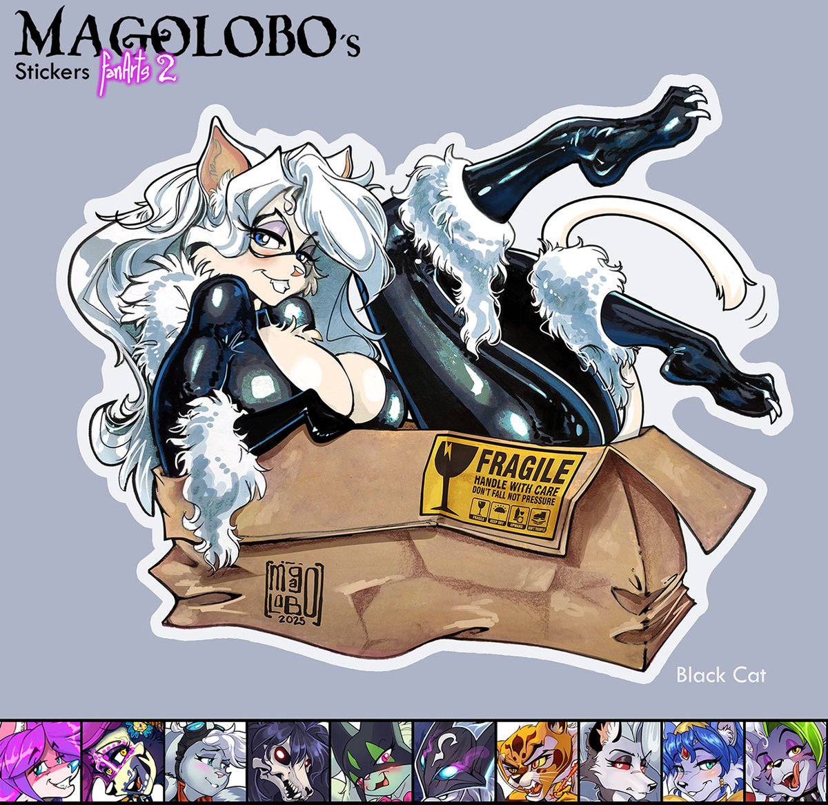 BlackCat
vi arte del gran Nabetse Zitro, y me gustó la idea de una chica gato en una caja
¿Creen que debería hacer más personajes héroes o villanos en mi estilo?

#Magolobo #furry #furryartist #BlackCat #Spiderman #Marvel
¡Visiten mi PATREON!: patreon.com/c/Magolobo