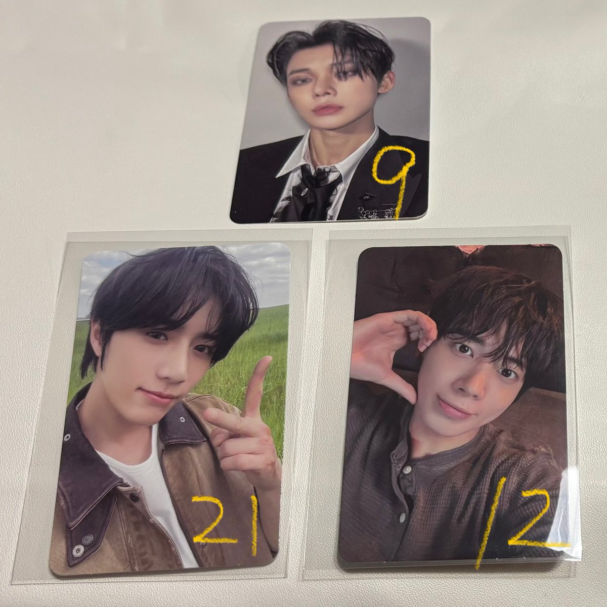 TXT トレカ　ヨンジュン　スビン　ボムギュ　テヒョン　ヒュニンカイ txt 誓い ヨンジュン ボムギュ スビン テヒョン ヒュニンカイ トレカ VR