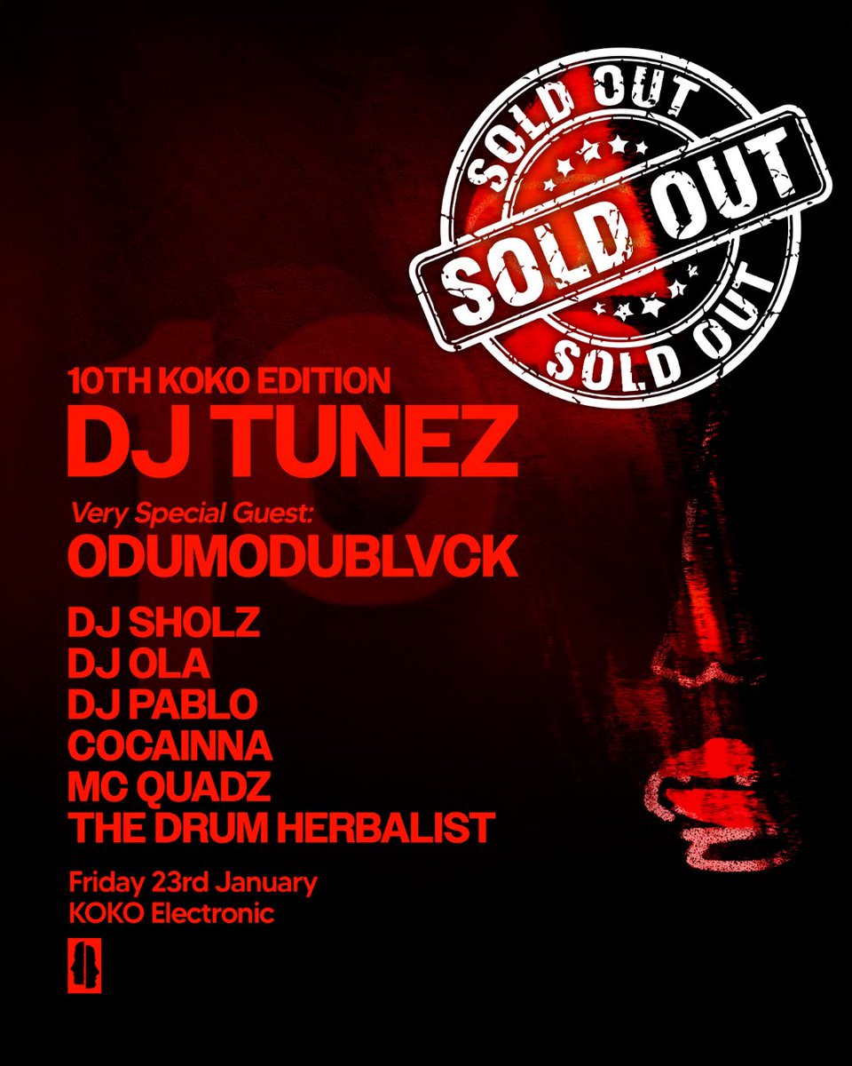 DJ_TUNEZ's tweet image. SOLD OUT! ❤️💐💐💐💐💐💐💐

KAIIIII! IT IS A GOOD NEWS! ISN’T IT !

THANK YOU LONDON! 
I LOVE YOU LONDON! 
GOD IS THE GREATEST!