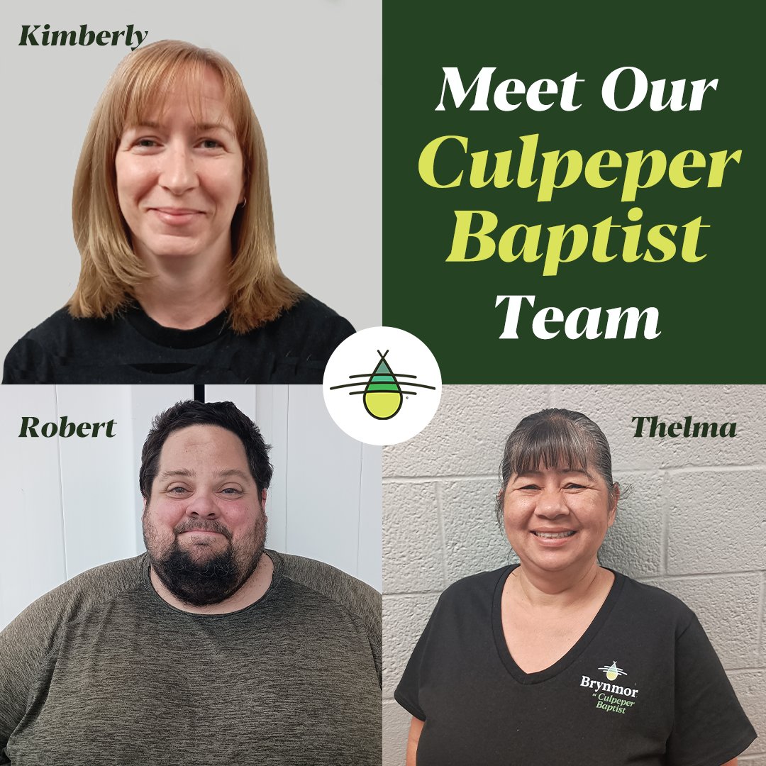 Meet our Culpeper Baptist Team...

Kimberly, Early Childhood Educator
Robert, Assistant Educator
Thelma, Assistant Educator

Read more about our Culpeper educators: brynmorearlyed.com/culpeper-bapti…