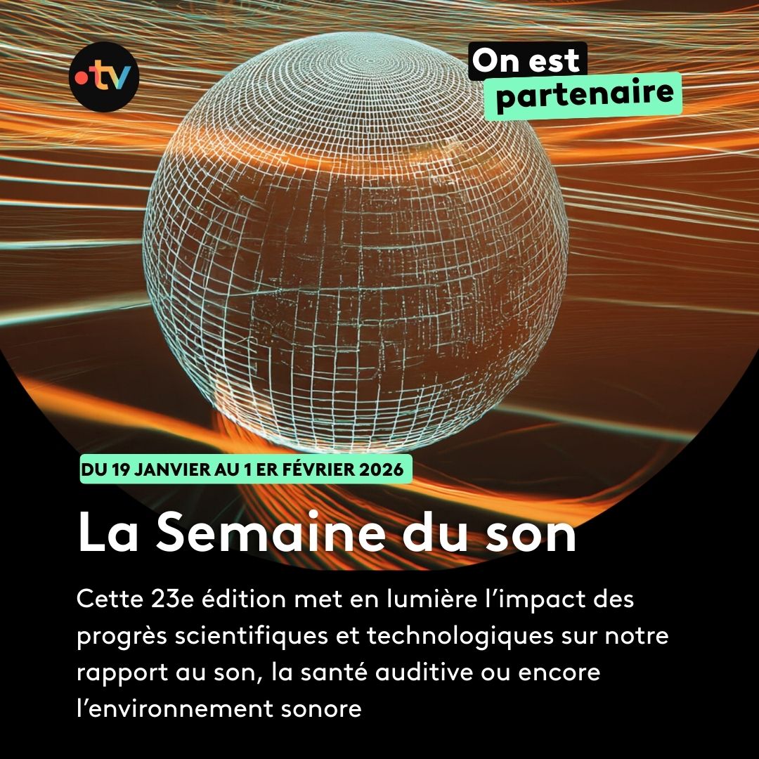 Francetele's tweet photo. 🔊 Comment l’innovation réinvente notre façon d’écouter et de vivre le son ?  

@LaSemaineduSon de l’Unesco explore cette année le thème “Son et innovations” avec des tables rondes, concerts, balades sonores, ateliers…  

📅 Jusqu’au 1er février dans toute la France https://t.co/kAZgHAv6Vt